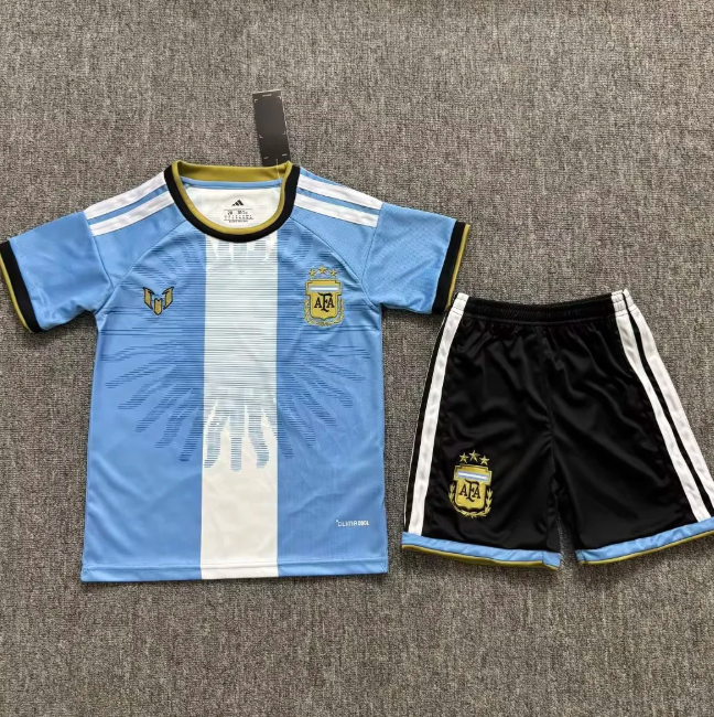 Messi x Argentina 2026 special full set kit (Adult and Kids)