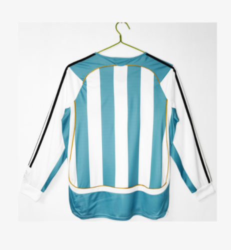 Argentina 2006/2007 home  shirt (long sleeve) Messi