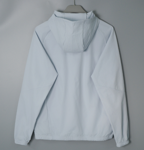 Arsenal 26/27 windbreaker coat light grey