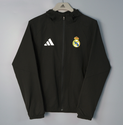 Real Madrid 26/27 windbreaker Black