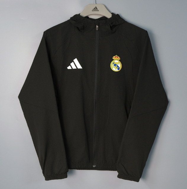 Real Madrid 26/27 windbreaker Black