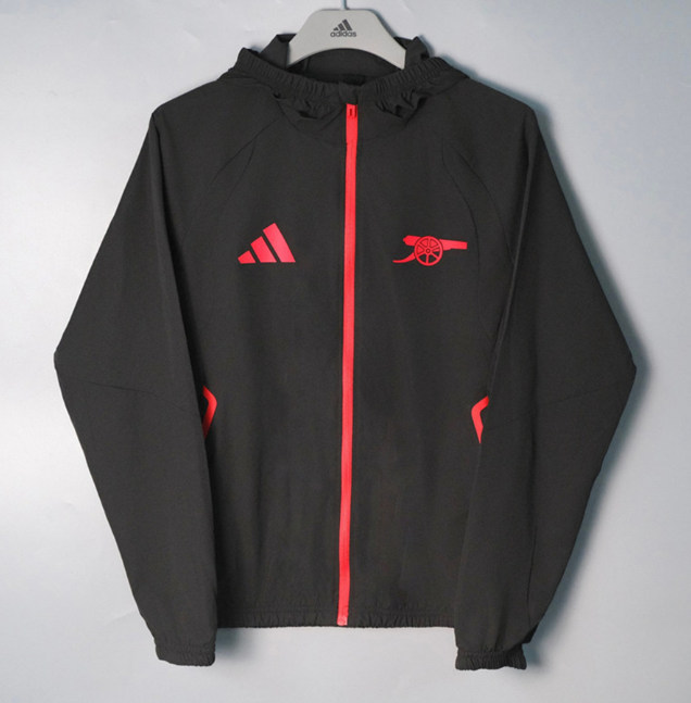 Arsenal 26/27 windbreaker coat Black