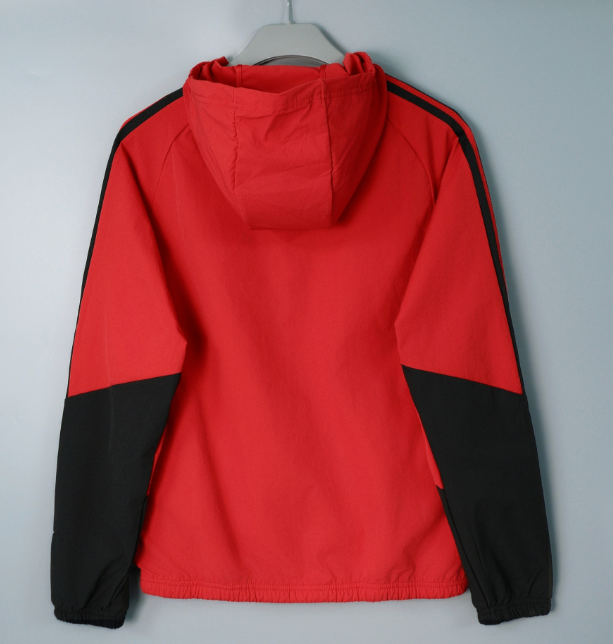 Arsenal 26/27 windbreaker coat Red&Black