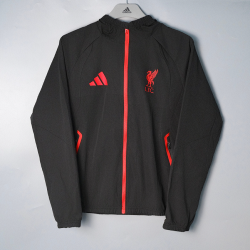 Liverpool 26/27 windbreaker coat Black