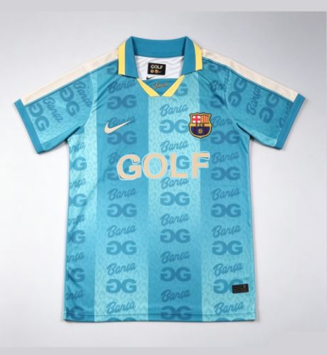 Barcelona x Golf Wang 2026/2027 Limited Edition shirt blue