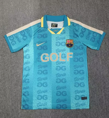 Barcelona x Golf Wang 2026/2027 Limited Edition shirt blue