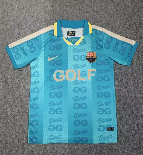 Barcelona x Golf Wang 2026/2027 Limited Edition shirt blue