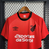23-24 Athletico Paranaense Home Fans Soccer Jersey