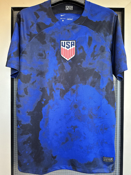 22-23 USA Away 1:1 World Cup Fans Soccer Jersey
