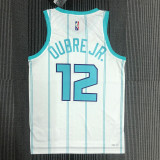 21-22 Hornets OUBRE JR. #12 White 75th Anniversary Top Quality Hot Pressing NBA Jersey