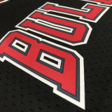1998 BULLS JORDAN #23 Black Retro Top Quality Hot Pressing NBA Jersey