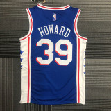21-22 76ERS HOWARD #39 Blue 75th Anniversary Top Quality Hot Pressing NBA Jersey