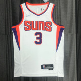 21-22 Suns PAUL #3 White 75th Anniversary Top Quality Hot Pressing NBA Jersey