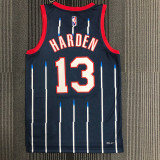 21-22 Rockets HARDEN #13 Dark blue City Edition Top Quality Hot Pressing NBA Jersey