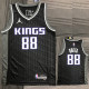 21-22 Kings QUETA #88 Black Trapeze Edition Top Quality Hot Pressing NBA Jersey