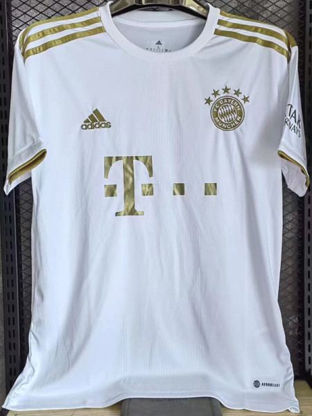 22-23 Bayern Away 1:1 Fans Soccer Jersey