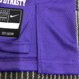 21-22 Lakers WESTBROOK #0 Purple City Edition Top Quality Hot Pressing NBA Jersey