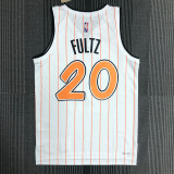 21-22 Magic FULTZ #20 White 75th Anniversary Top Quality Hot Pressing NBA Jersey
