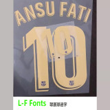 22-23 BAR Home Player Version Soccer Jersey