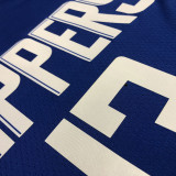 21-22 Clippers GEORGE #13 Blue 75th Anniversary Top Quality Hot Pressing NBA Jersey