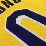 21-22 Lakers YOUNG #0 Yellow 75th Anniversary Top Quality Hot Pressing NBA Jersey