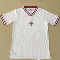 1982 CHE Away White Retro Soccer Jersey