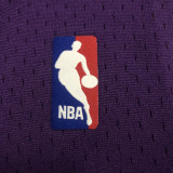 2009 LAKERS BRYANT #24 Purple Retro Top Quality Hot Pressing NBA Jersey
