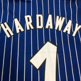 MAGIC HARDAWAY # 1 Blue MitchellNess Retro Jerseys