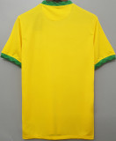 2020 Brazil Home 1:1 Yellow Fans Soccer Jersey