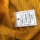 Lakers BRYANT # 8 Yellow MitchellNess Retro Jerseys