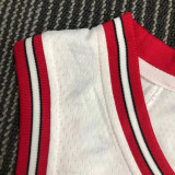 21-22 Bulls RODMAN #91 White 75th Anniversary Top Quality Hot Pressing NBA Jersey