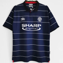 1999-2000 Man Utd Away Retro Soccer Jersey