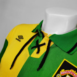 1992 Man Utd Away Long Sleeve Retro Soccer Jersey (长袖)