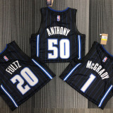 21-22 Magic ANTHONY #50 Black 75th Anniversary Top Quality Hot Pressing NBA Jersey