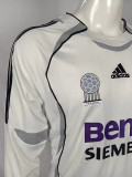 2006-2007 RMA Home Long Sleeve Retro Soccer Jersey (长袖)