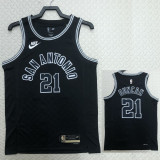 22-23 SA Spurs DUNCAN #21 Black Top Quality Hot Pressing NBA Jersey (Retro Logo) 22-23 SA Spurs DUNCAN #21 Black Top Quality Hot Pressing NBA Jersey (Retro Logo)