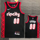 21-22 Trail Blazers ANTHONY #00 Black City Edition Top Quality Hot Pressing NBA Jersey