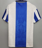 1994-1996 Man Utd Away Blue Retro Soccer Jersey