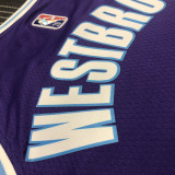 21-22 Lakers WESTBROOK #0 Purple City Edition Top Quality Hot Pressing NBA Jersey