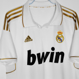 2011-2012 RMA Home Retro Soccer Jersey