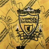 1994-1996 LIV Away Yellow Retro Soccer Jersey