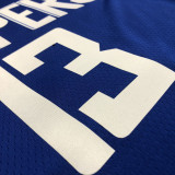 21-22 Clippers GEORGE #13 Blue 75th Anniversary Top Quality Hot Pressing NBA Jersey