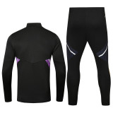 2022 RMA Black Kids Half Pull Tracksuit (童装) (半拉链)