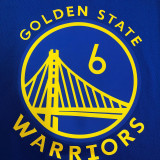 21-22 Warriors YOUNG #6 Blue 75th Anniversary Top Quality Hot Pressing NBA Jersey