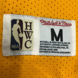 Lakers O'Neal # 34 Yellow MitchellNess Retro Jerseys