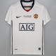 2008-2009 Man Utd Away White Retro Soccer Jersey (带决赛字)