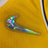 21-22 Lakers RONDO #4 Yellow 75th Anniversary Top Quality Hot Pressing NBA Jersey
