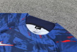 2023 England Colour Printed Blue Training Short Suit