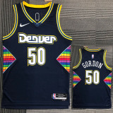 21-22 Nuggets Gordon #50 Royal blue City Edition Top Quality Hot Pressing NBA Jersey