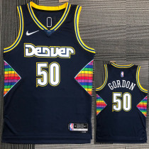 21-22 Nuggets Gordon #50 Royal blue City Edition Top Quality Hot Pressing NBA Jersey